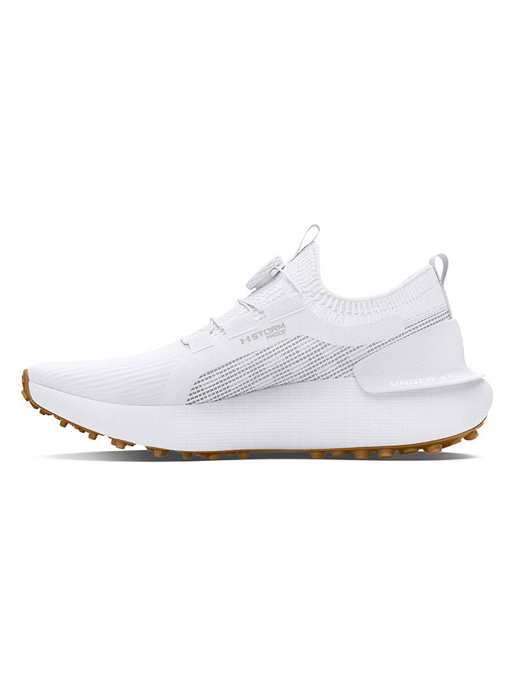 Under Armour Phantom BOA Spikeless Golf Shoes - White/Black